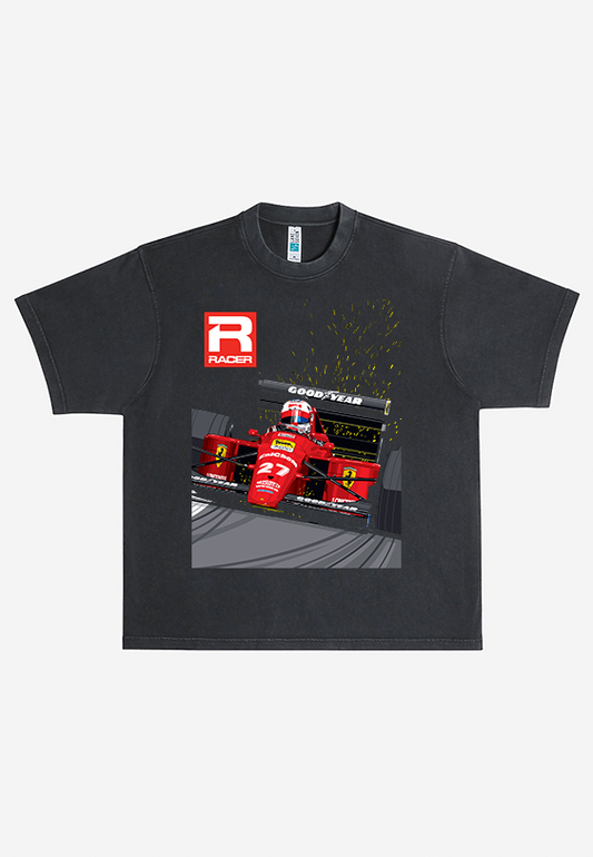 F1 Ferrari Machine "The Great Cars Special" RACER 306 - Heavyweight T-shirt
